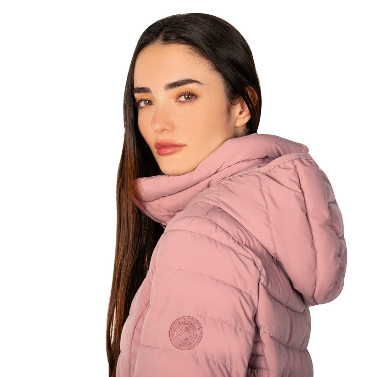 Chamarra Larga Mujer Packable Capitonada Greenlander - Greenlander