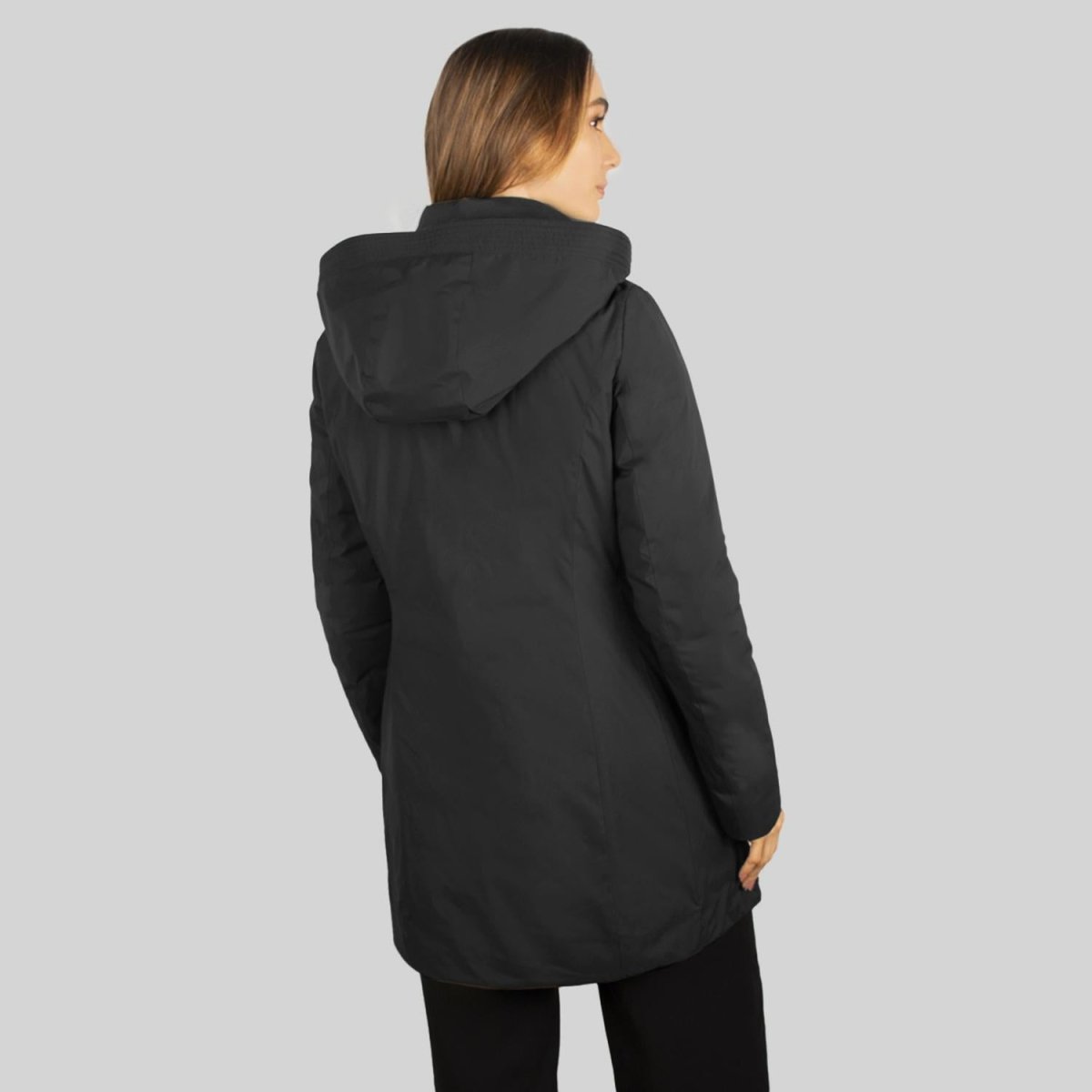 Chamarra Larga para mujer Greenlander con gorro - Greenlander