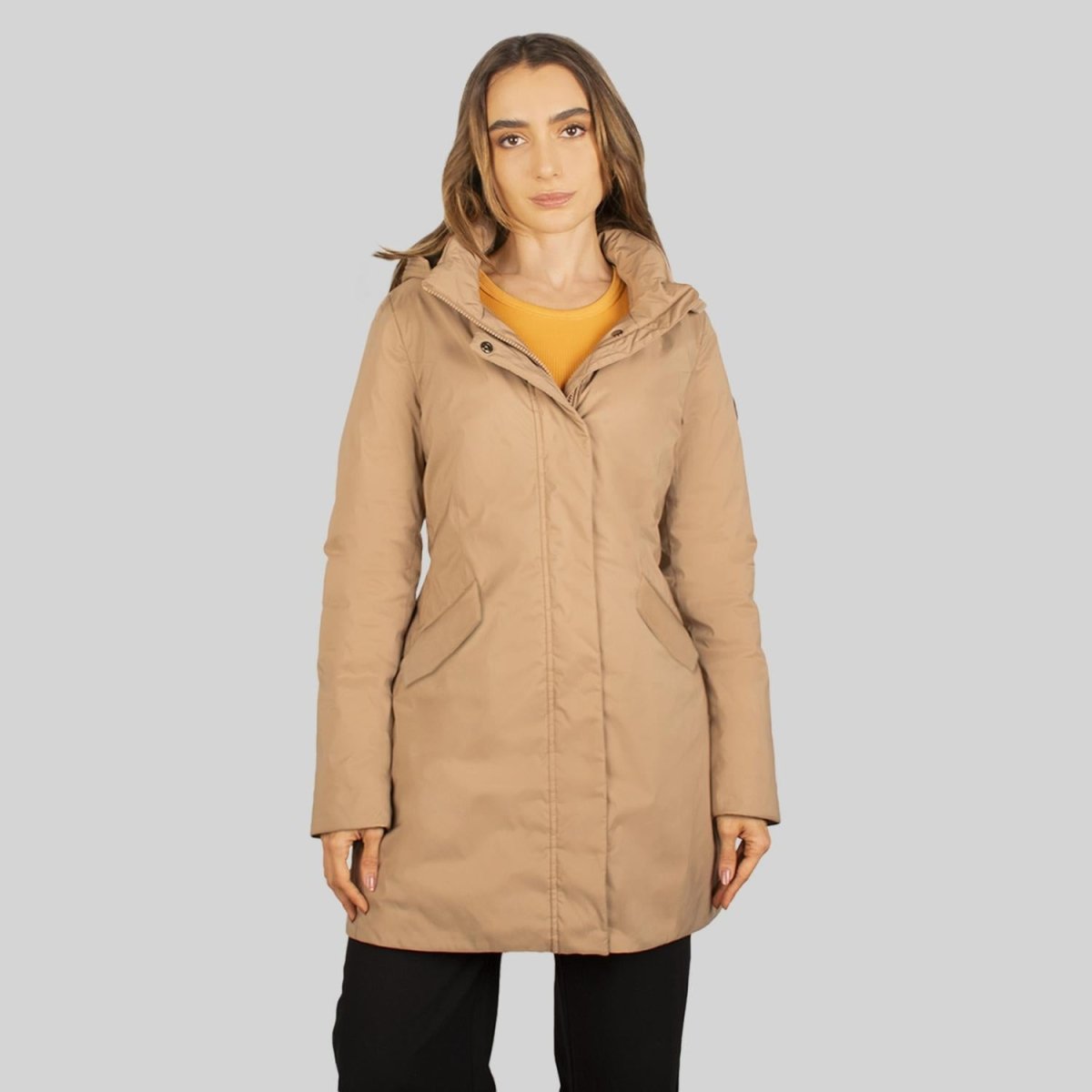Chamarra Larga para mujer Greenlander con gorro - Greenlander