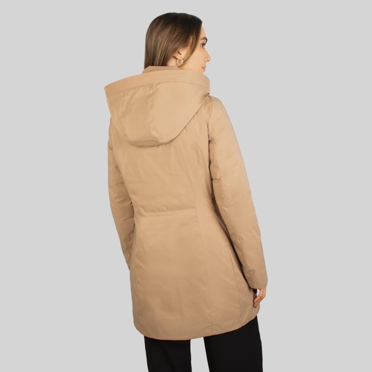 Chamarra Larga para mujer Greenlander con gorro - Greenlander