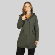 Chamarra Larga para mujer Greenlander con gorro - Greenlander