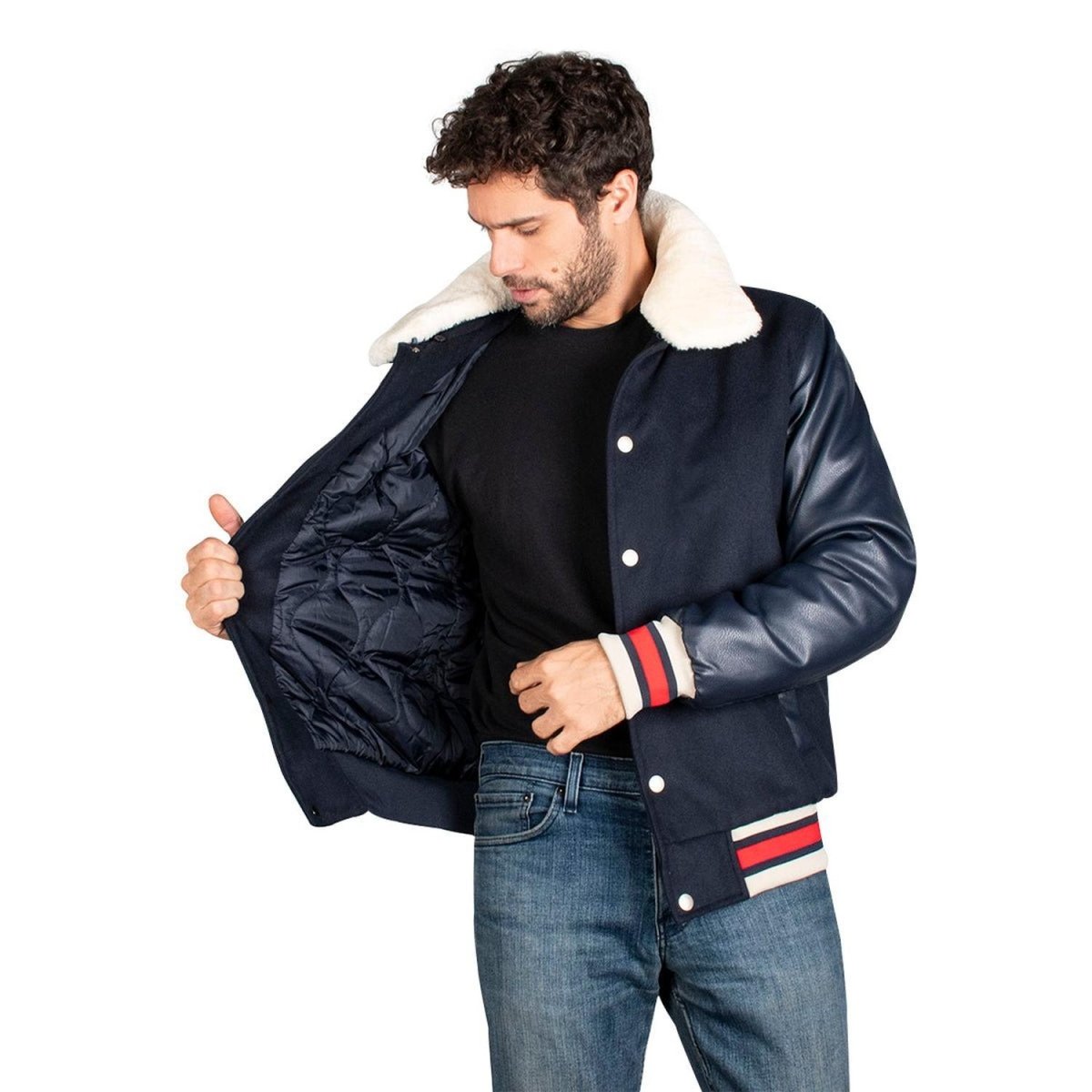 Chamarra Lifestyle Bomber Hombre - Greenlander