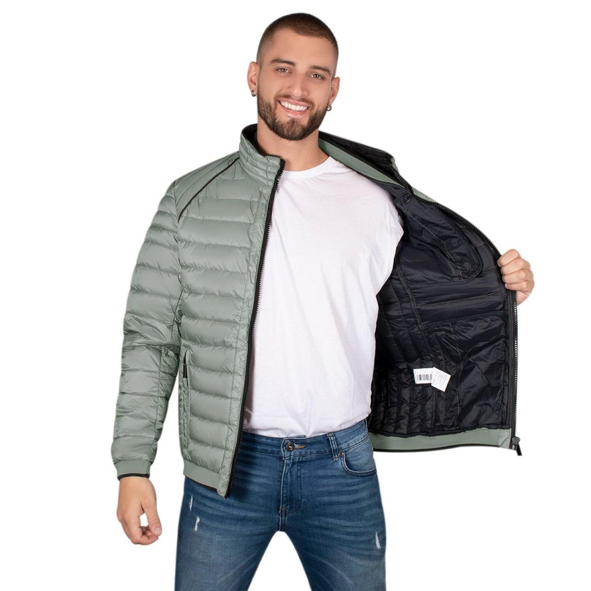 Chamarra Lifestyle Capitonada Hombre - Greenlander