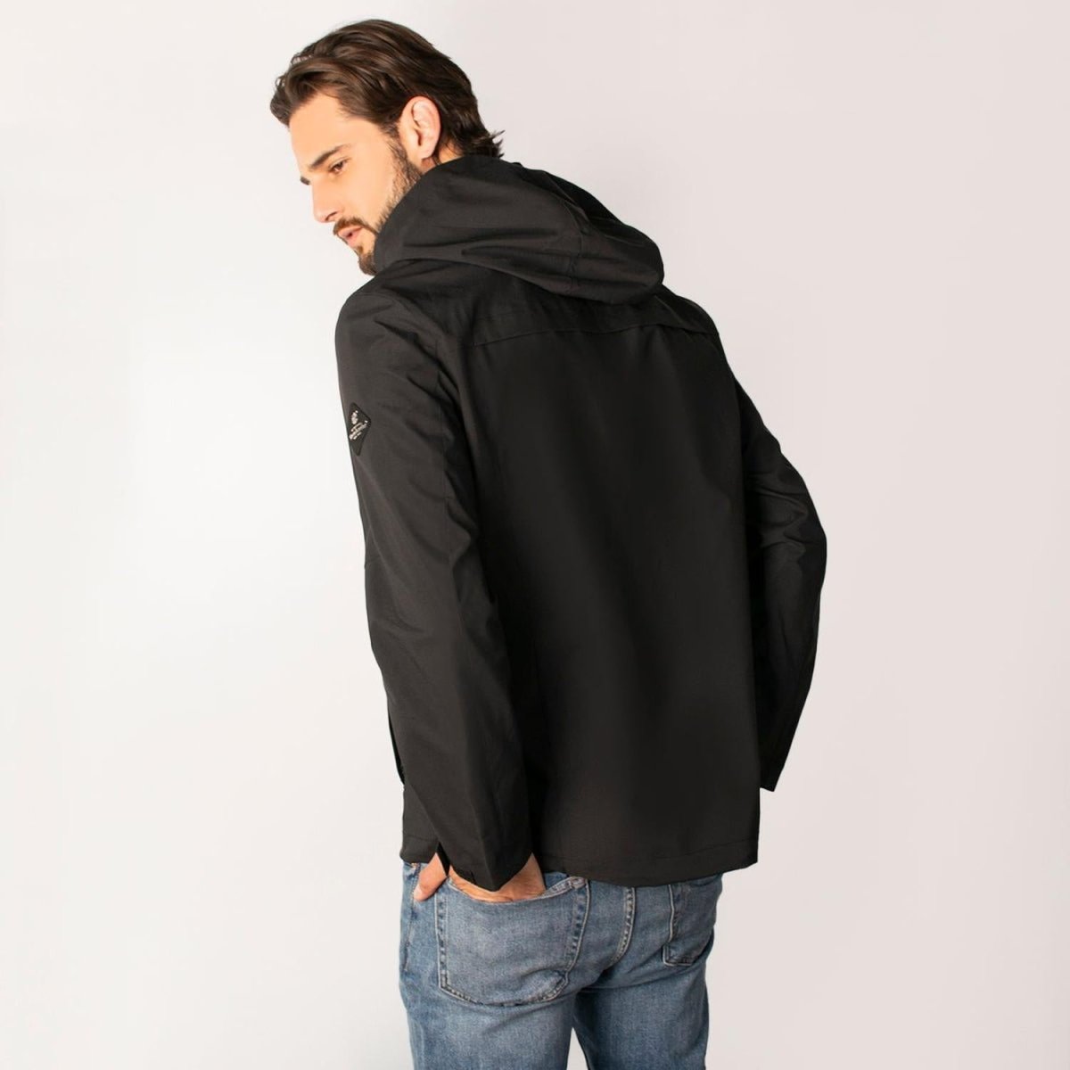 Chamarra Ligera Para Hombre Rompevientos Capucha Greenlander - Greenlander