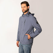 Chamarra Ligera Para Hombre Rompevientos Capucha Greenlander - Greenlander