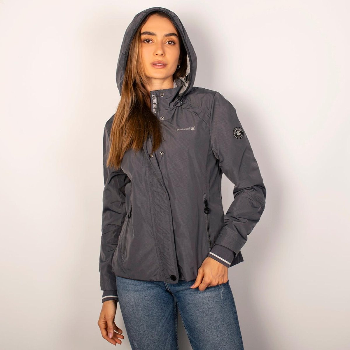 Chamarra Mujer Ligera Gorro Desmontable - Greenlander