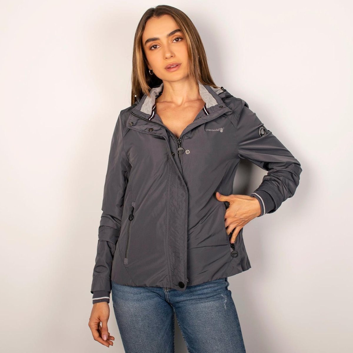 Chamarra Mujer Ligera Gorro Desmontable - Greenlander