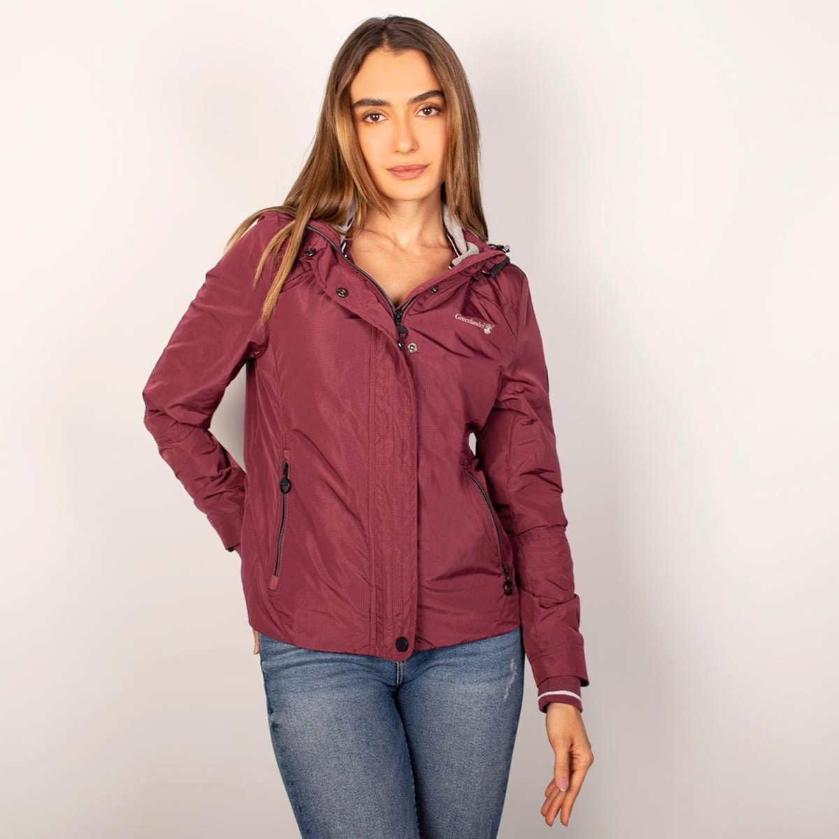 Chamarra Mujer Ligera Gorro Desmontable - Greenlander