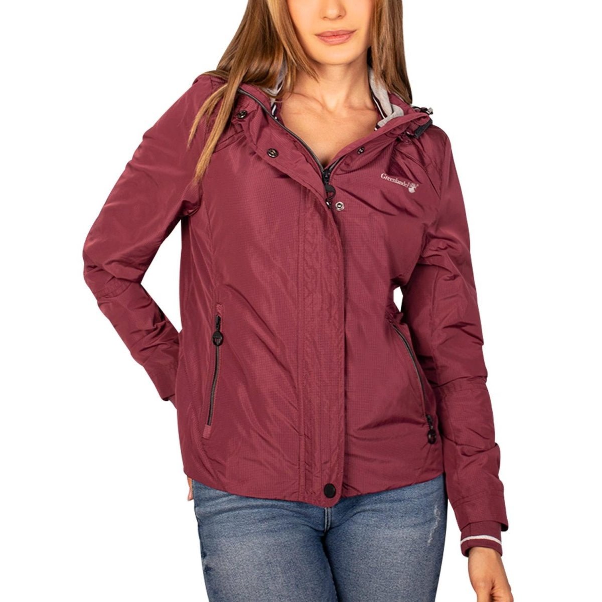 Chamarra Mujer Ligera Gorro Desmontable - Greenlander