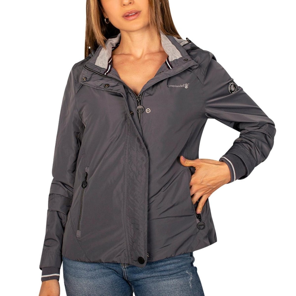 Chamarra Mujer Ligera Gorro Desmontable - Greenlander