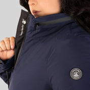 Chamarra Mujer Rompevientos Gorro Tallas Extra Greenlander - Greenlander