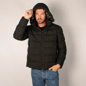 Chamarra Para Hombre Capitonada Con Gorro Greenlander - Greenlander