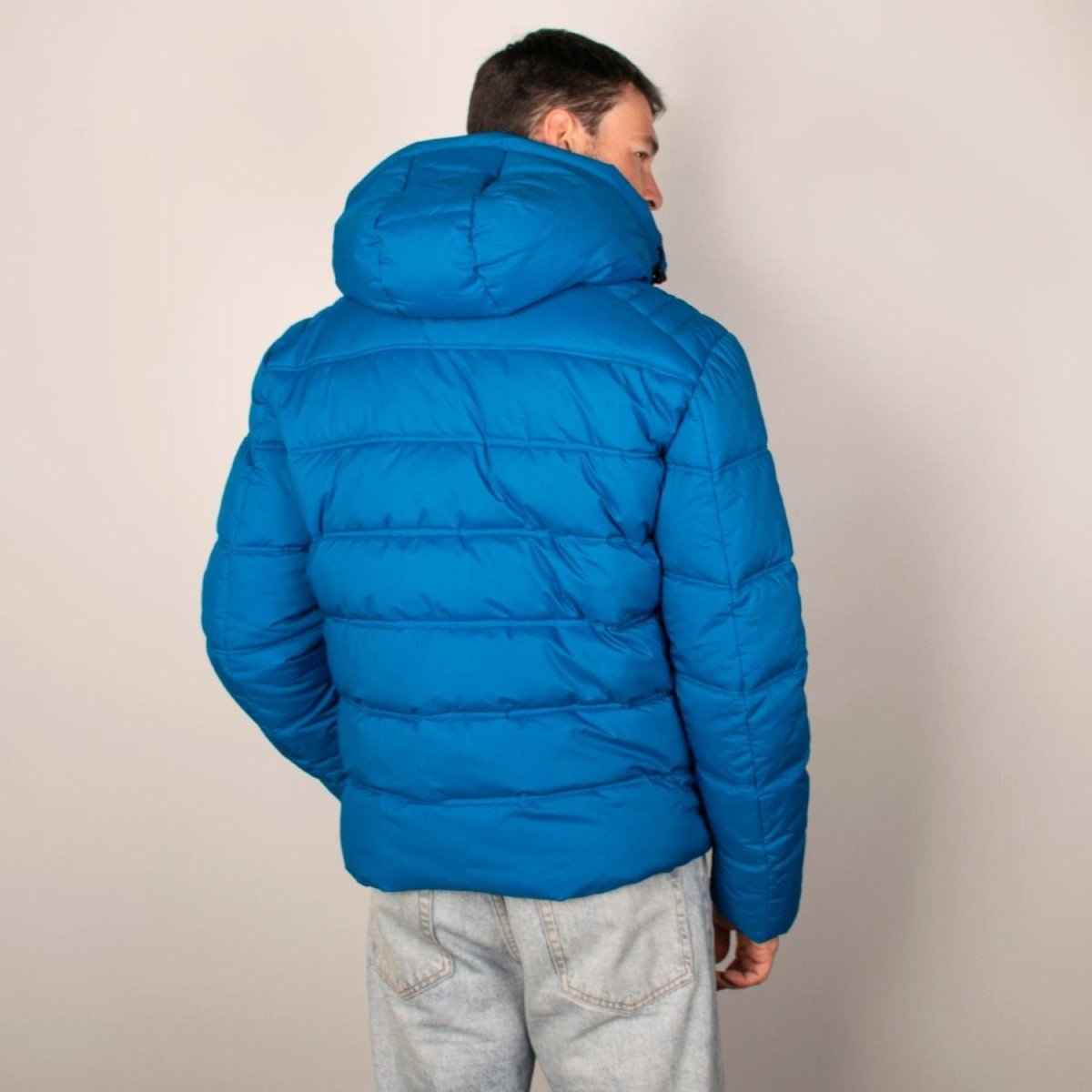 Chamarra Para Hombre Capitonada Con Gorro Greenlander - Greenlander