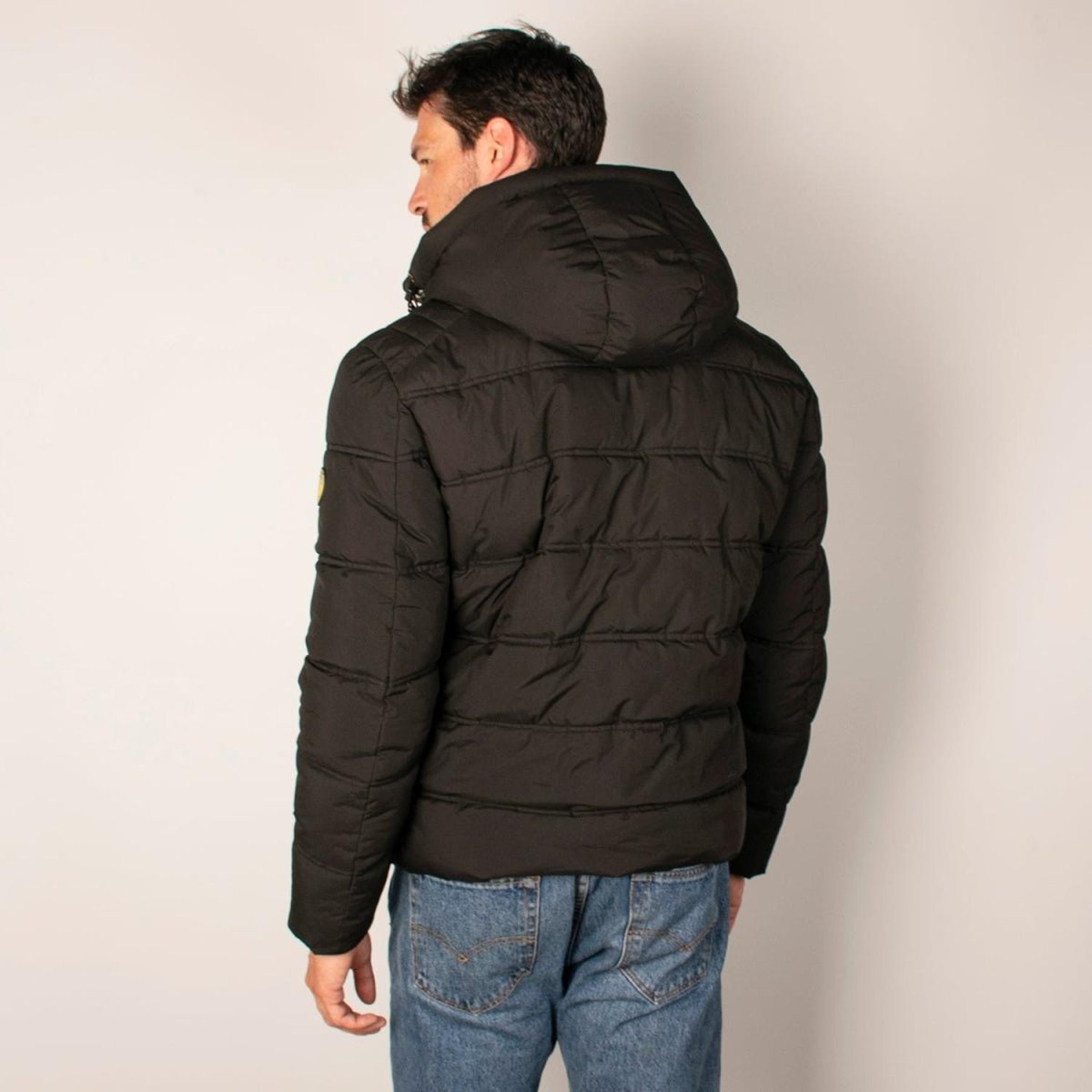 Chamarra Para Hombre Capitonada Con Gorro Greenlander - Greenlander