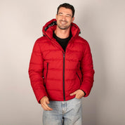 Chamarra Para Hombre Capitonada Con Gorro Greenlander - Greenlander