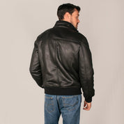 Chamarra Para Hombre De Gamuza Cuello Largo - Greenlander