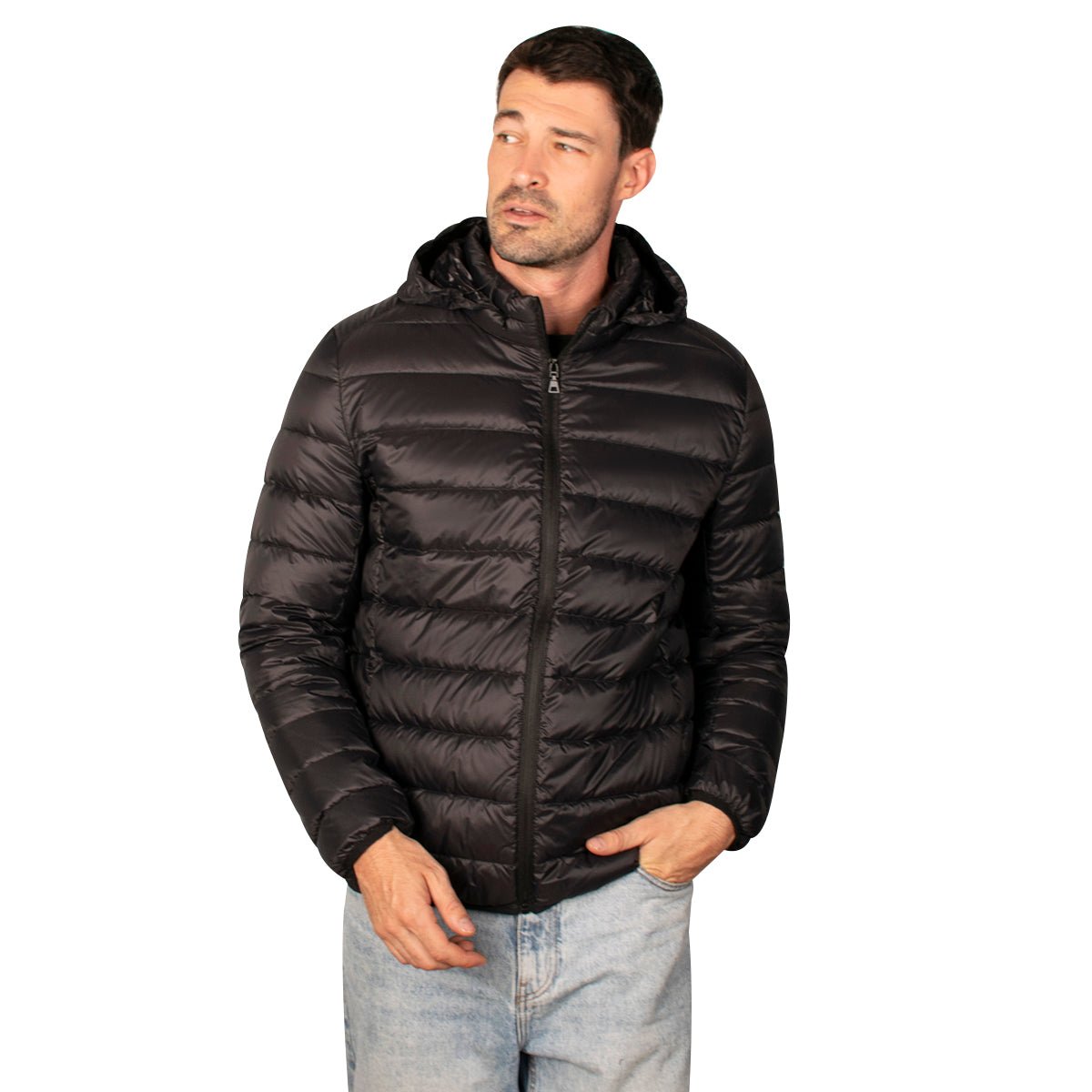 Chamarra Para Hombre Packable Con Gorro - The Original Greenlander