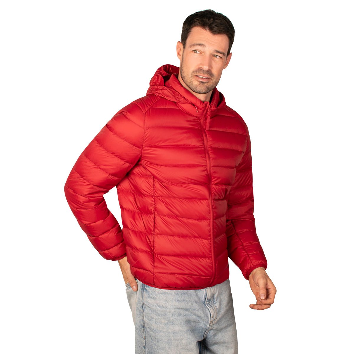 Chamarra Para Hombre Packable Con Gorro - The Original Greenlander