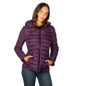 Chamarra Para Mujer Capitonada Con Gorra - Greenlander