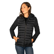 Chamarra Para Mujer Capitonada Con Gorra - Greenlander