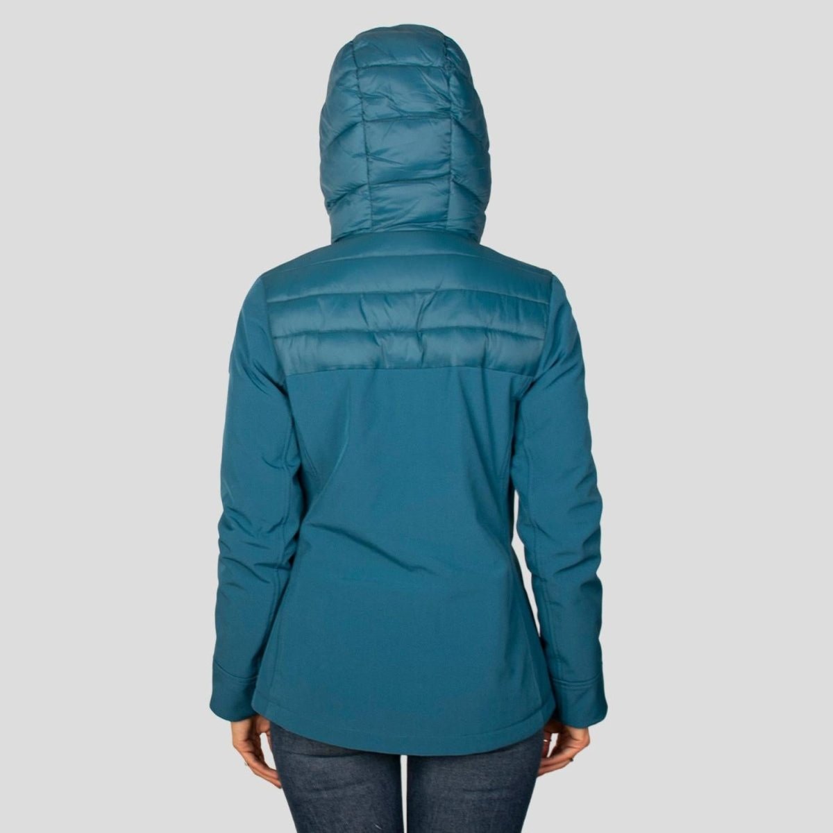 Chamarra Para Mujer Capitonada Con Gorra - Greenlander