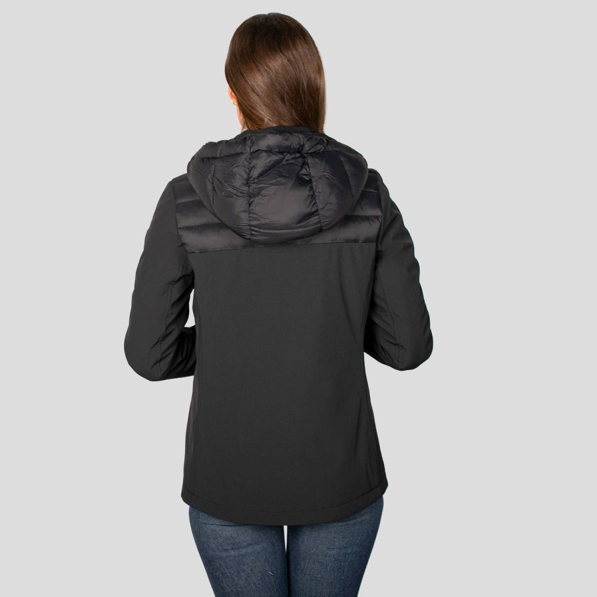 Chamarra Para Mujer Capitonada Con Gorra - Greenlander