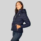 Chamarra Para Mujer Capitonada Con Gorro Desmontable - Greenlander