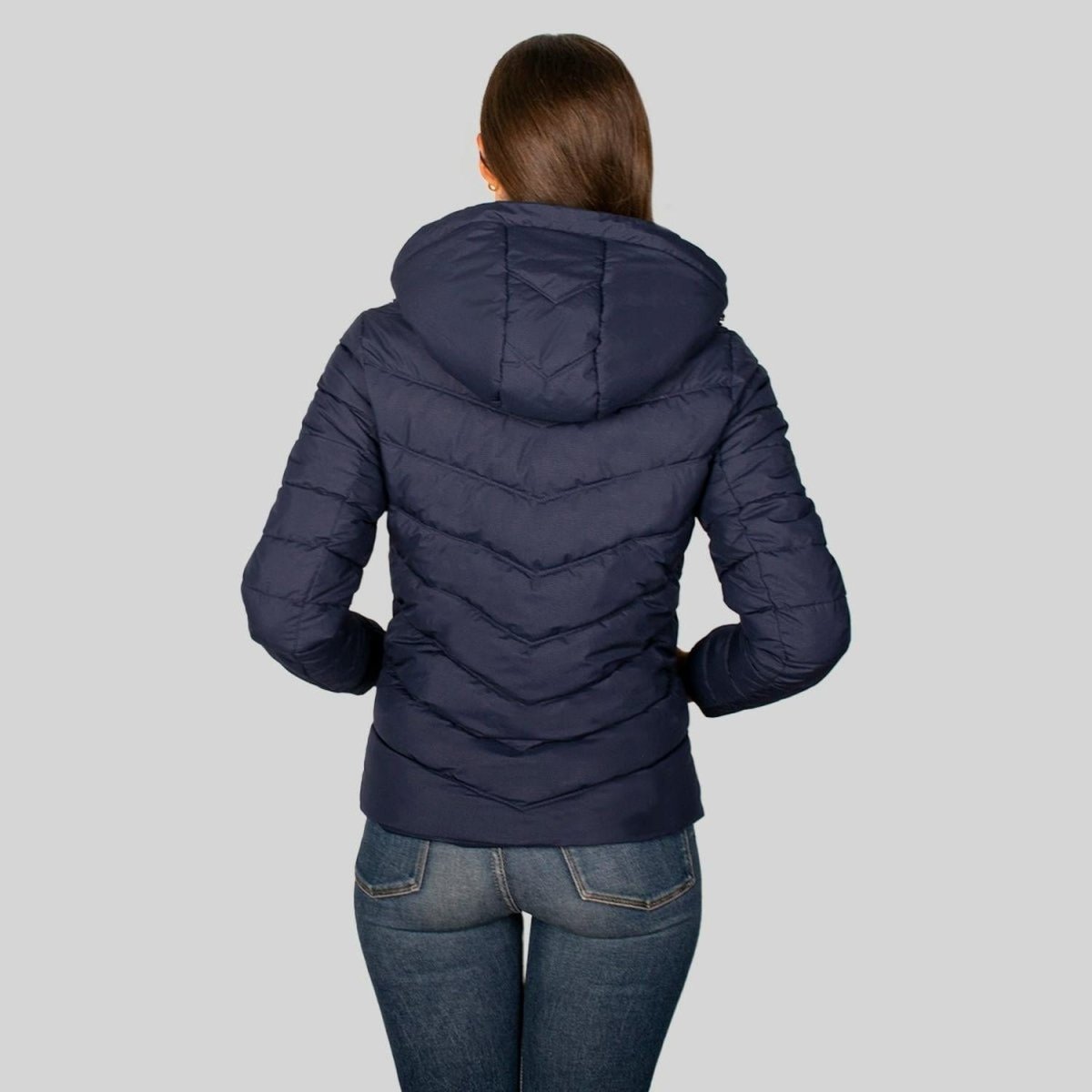 Chamarra Para Mujer Capitonada Con Gorro Desmontable - Greenlander