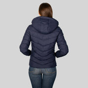 Chamarra Para Mujer Capitonada Con Gorro Desmontable - Greenlander