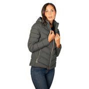 Chamarra Para Mujer Capitonada Con Gorro Desmontable - Greenlander