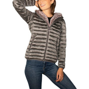 Chamarra Para Mujer Capitonada Con Gorro - Greenlander