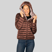 Chamarra Para Mujer Capitonada Con Gorro - Greenlander