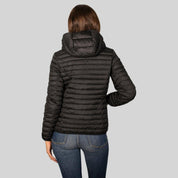 Chamarra Para Mujer Capitonada Con Gorro - Greenlander