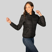 Chamarra Para Mujer Capitonada Con Gorro - Greenlander