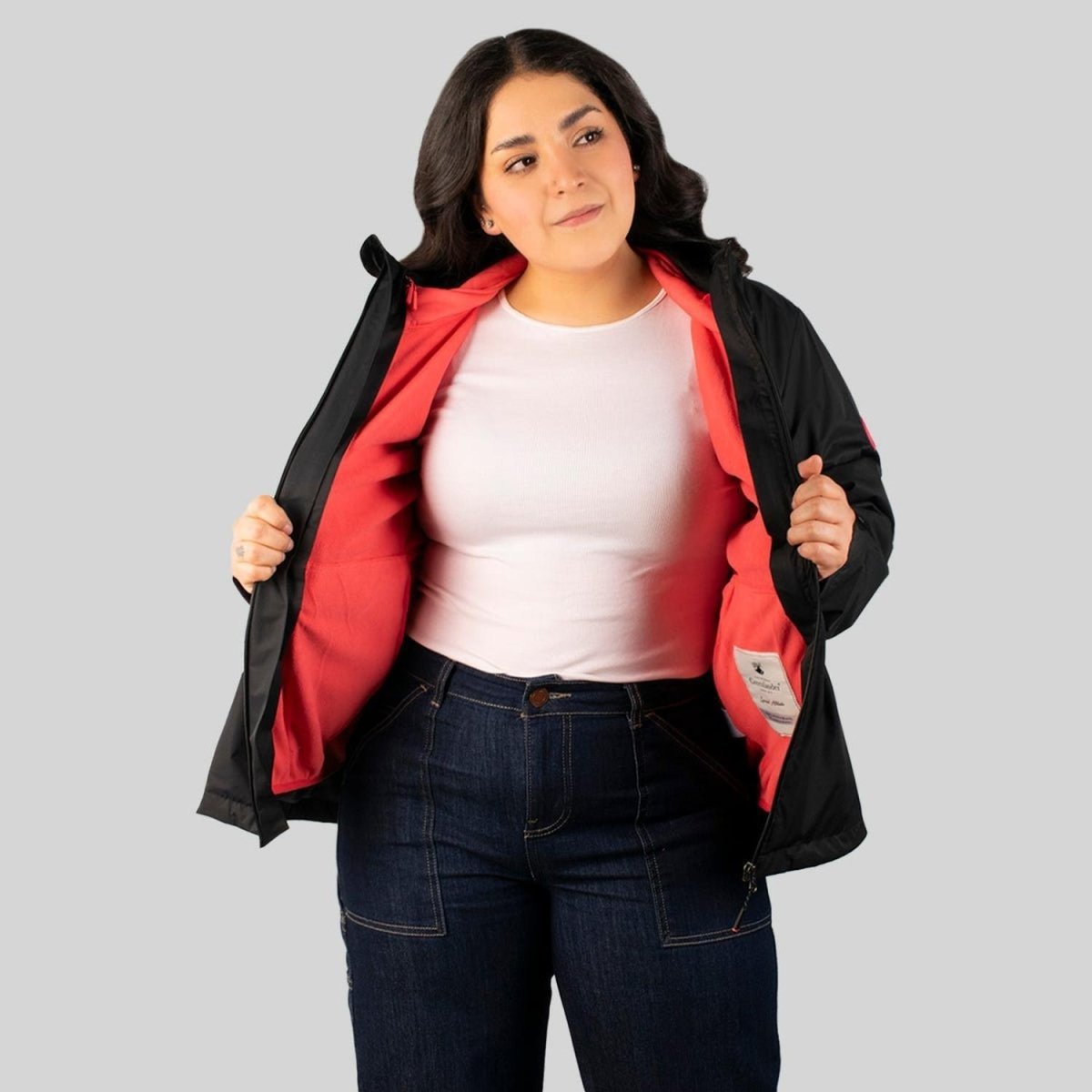 Chamarra Para Mujer Tallas Extra 2 en 1 con Fleece Desmontable Greenlander - Greenlander