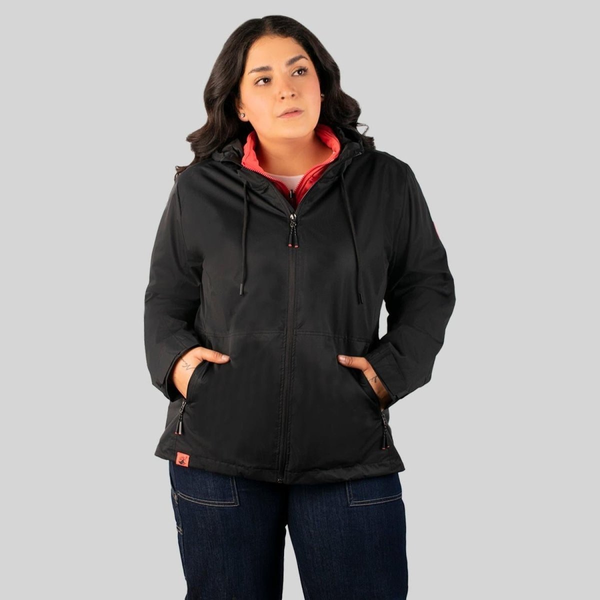 Chamarra Para Mujer Tallas Extra 2 en 1 con Fleece Desmontable Greenlander - Greenlander