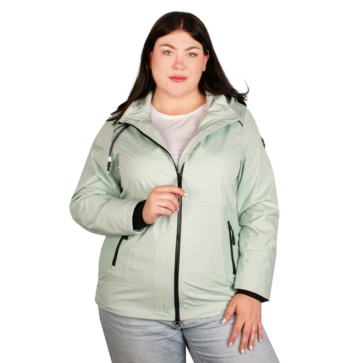 Chamarra Parka Mujer Plus Size MINT 2X