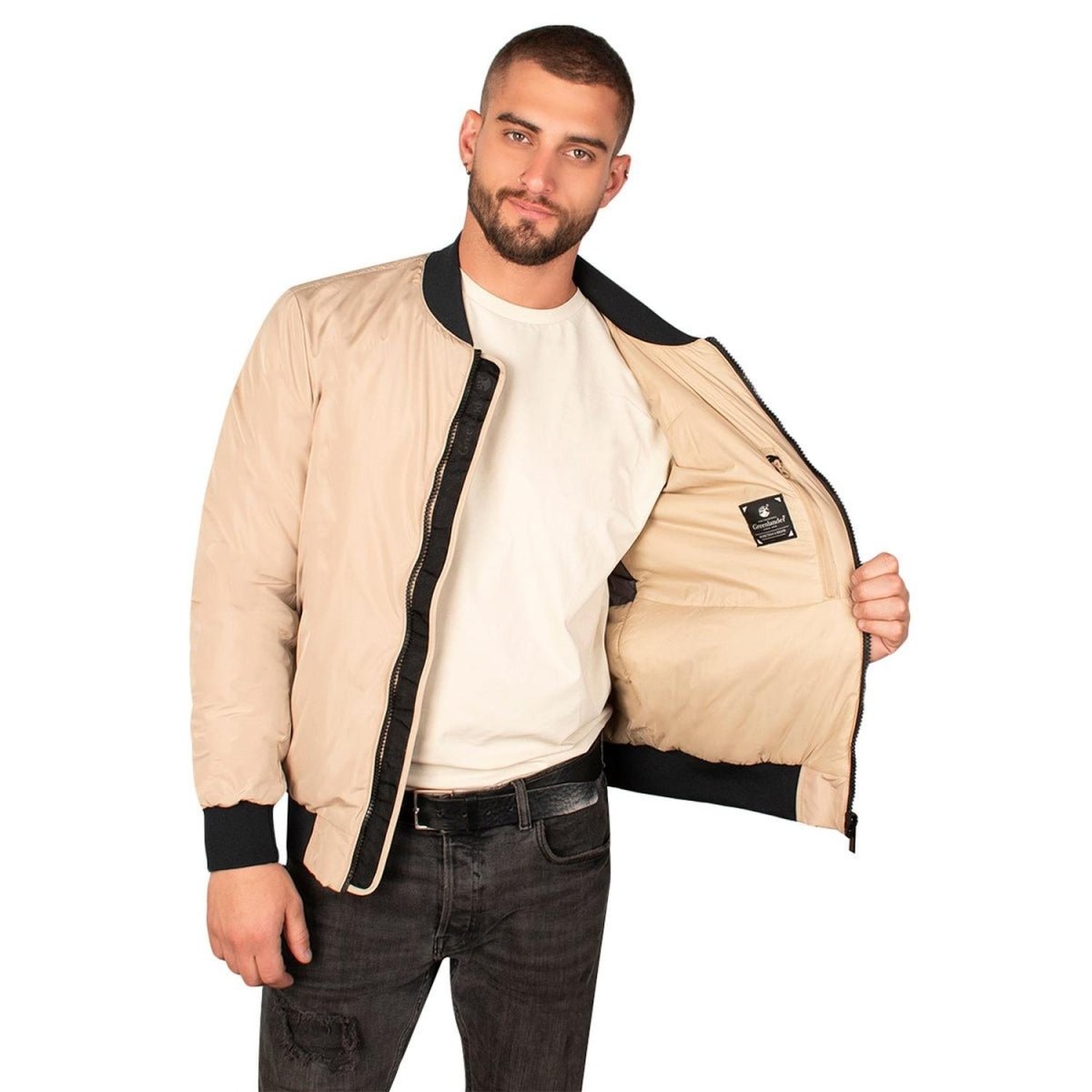 Chamarra Rellena Bomber Hombre - Greenlander