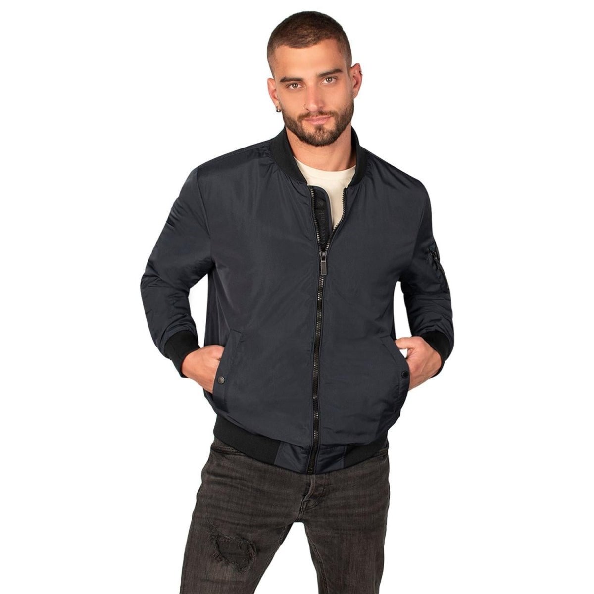 Chamarra Rellena Bomber Hombre - Greenlander