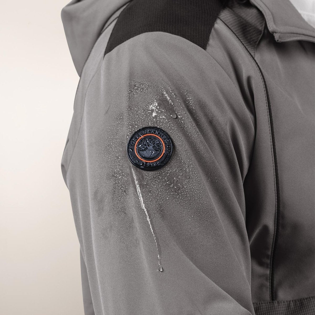 Chamarra repelente al agua para hombre con capucha desmontable Greenlander - Greenlander