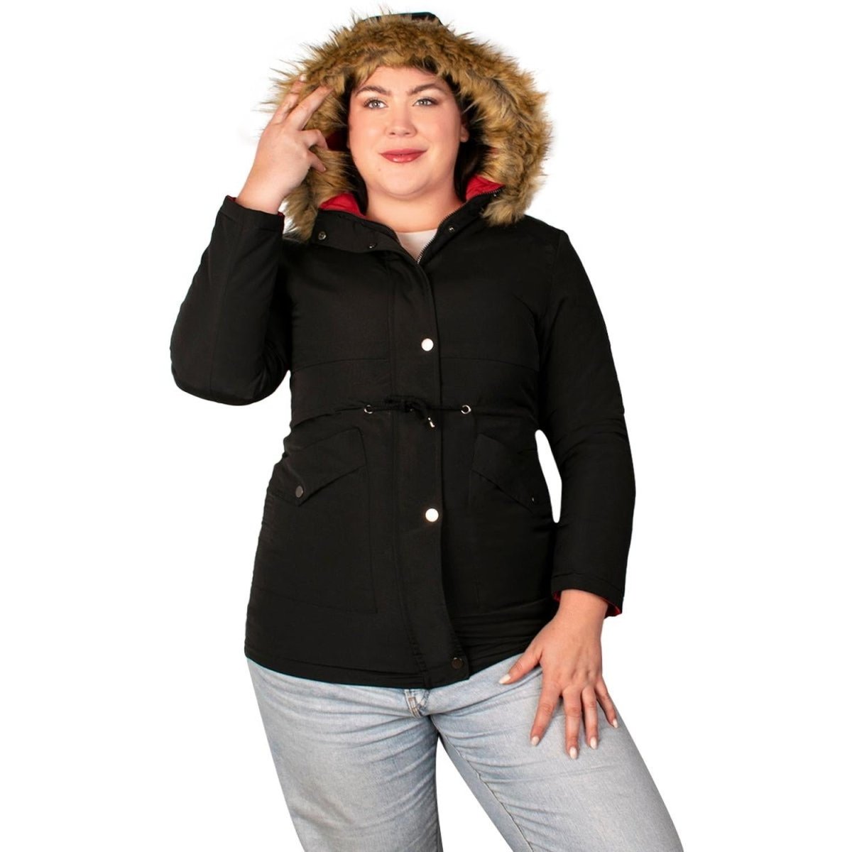 Chamarra Reversible Mujer Plus Size - Greenlander