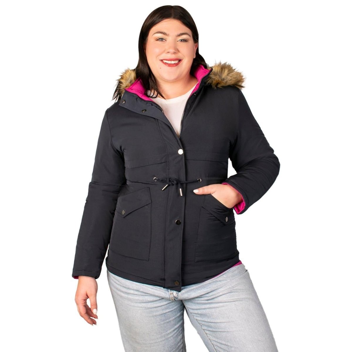 Chamarra Reversible Mujer Plus Size - Greenlander