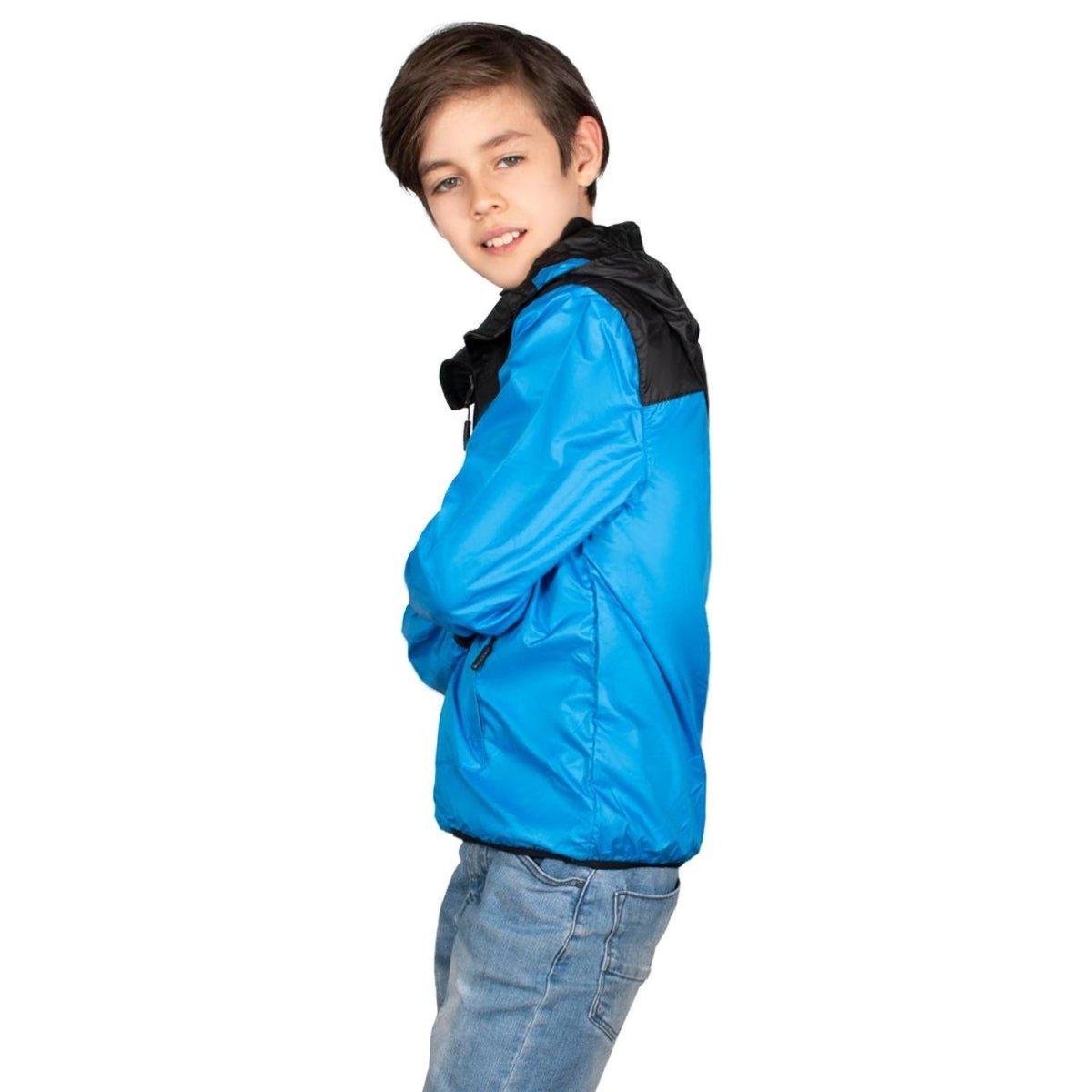 Chamarra Rompevientos Bolsa Plegable Niño - Greenlander