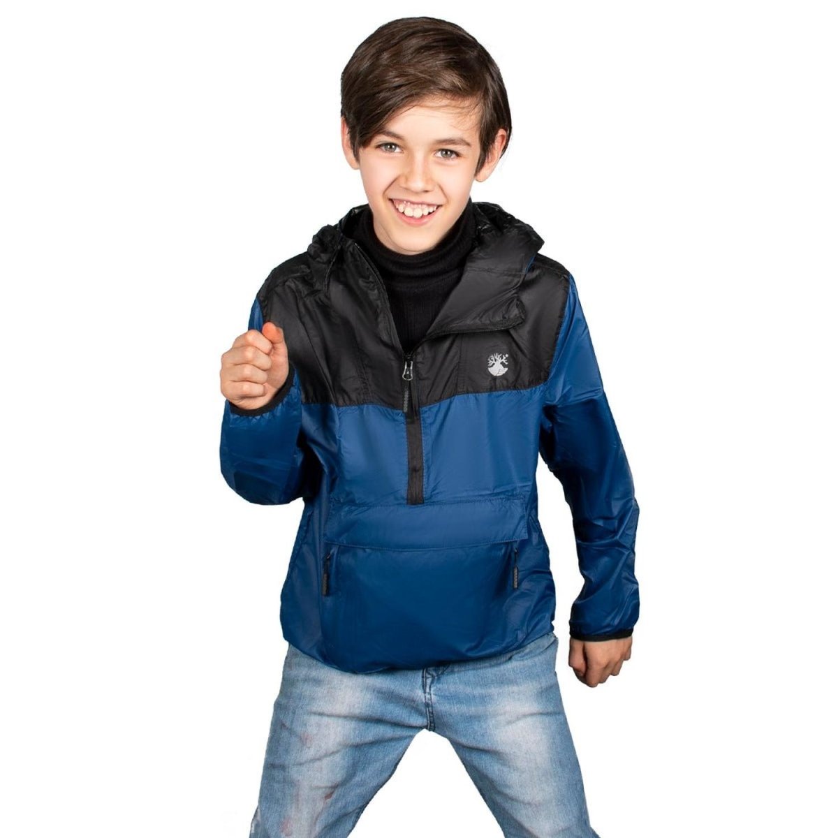 Chamarra Rompevientos Bolsa Plegable Niño - Greenlander