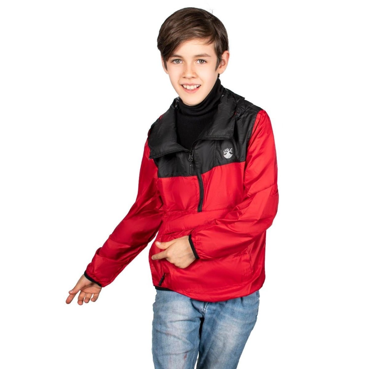 Chamarra Rompevientos Bolsa Plegable Niño - Greenlander