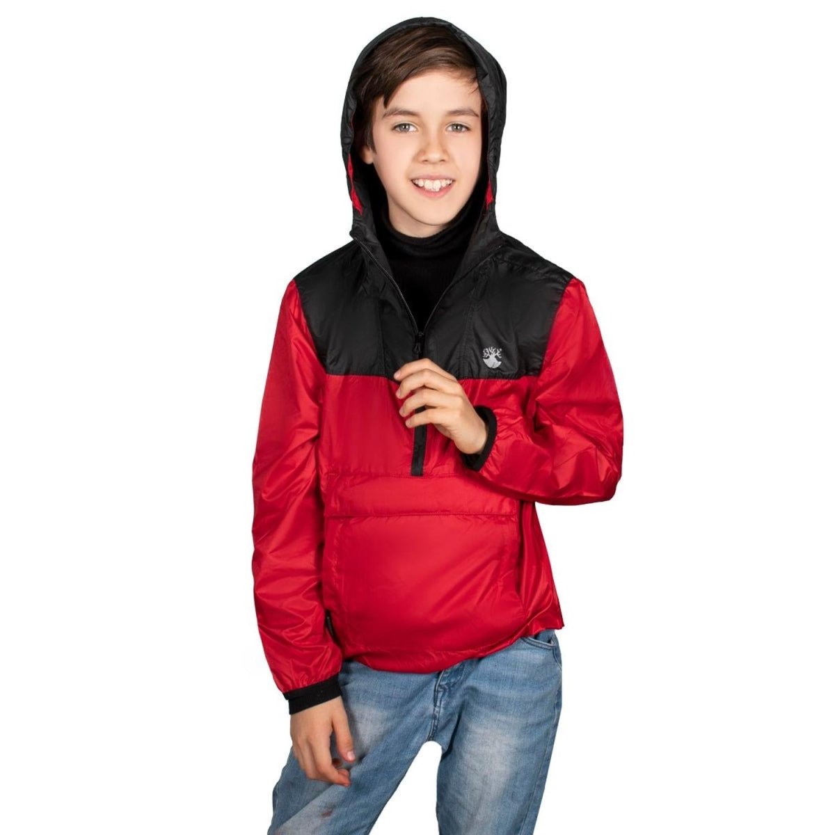 Chamarra Rompevientos Bolsa Plegable Niño - Greenlander