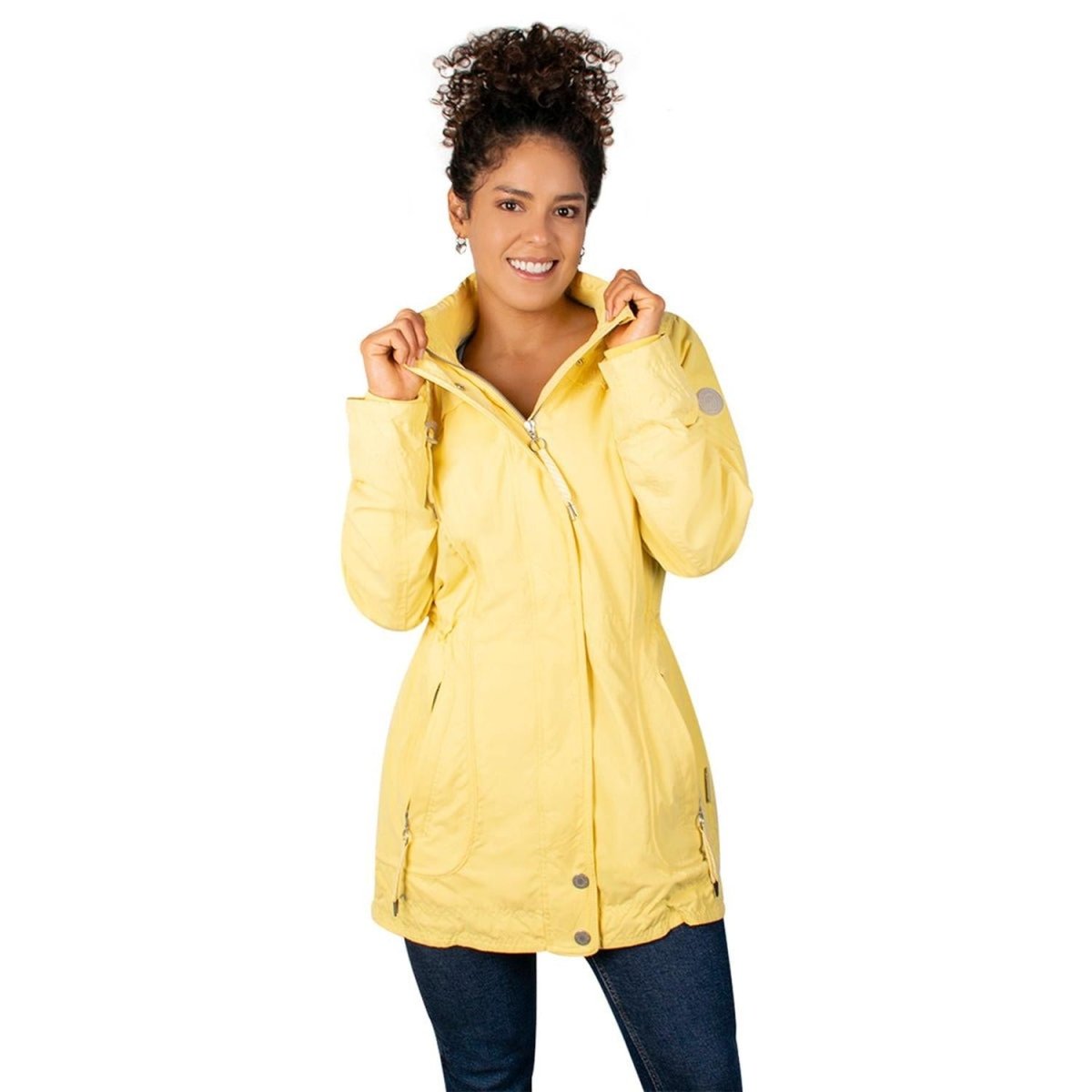 Chamarra Rompevientos Con Jaretas Mujer - Greenlander