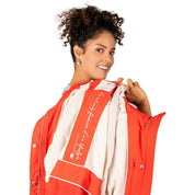 Chamarra Rompevientos Con Jaretas Mujer - Greenlander