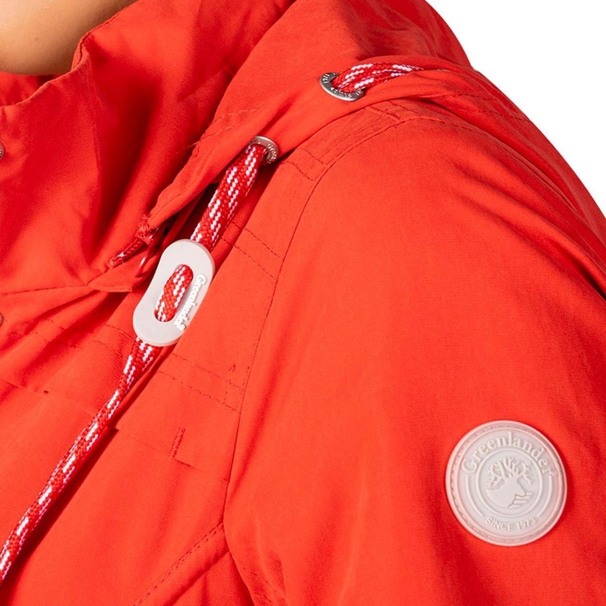 Chamarra Rompevientos Con Jaretas Mujer - Greenlander