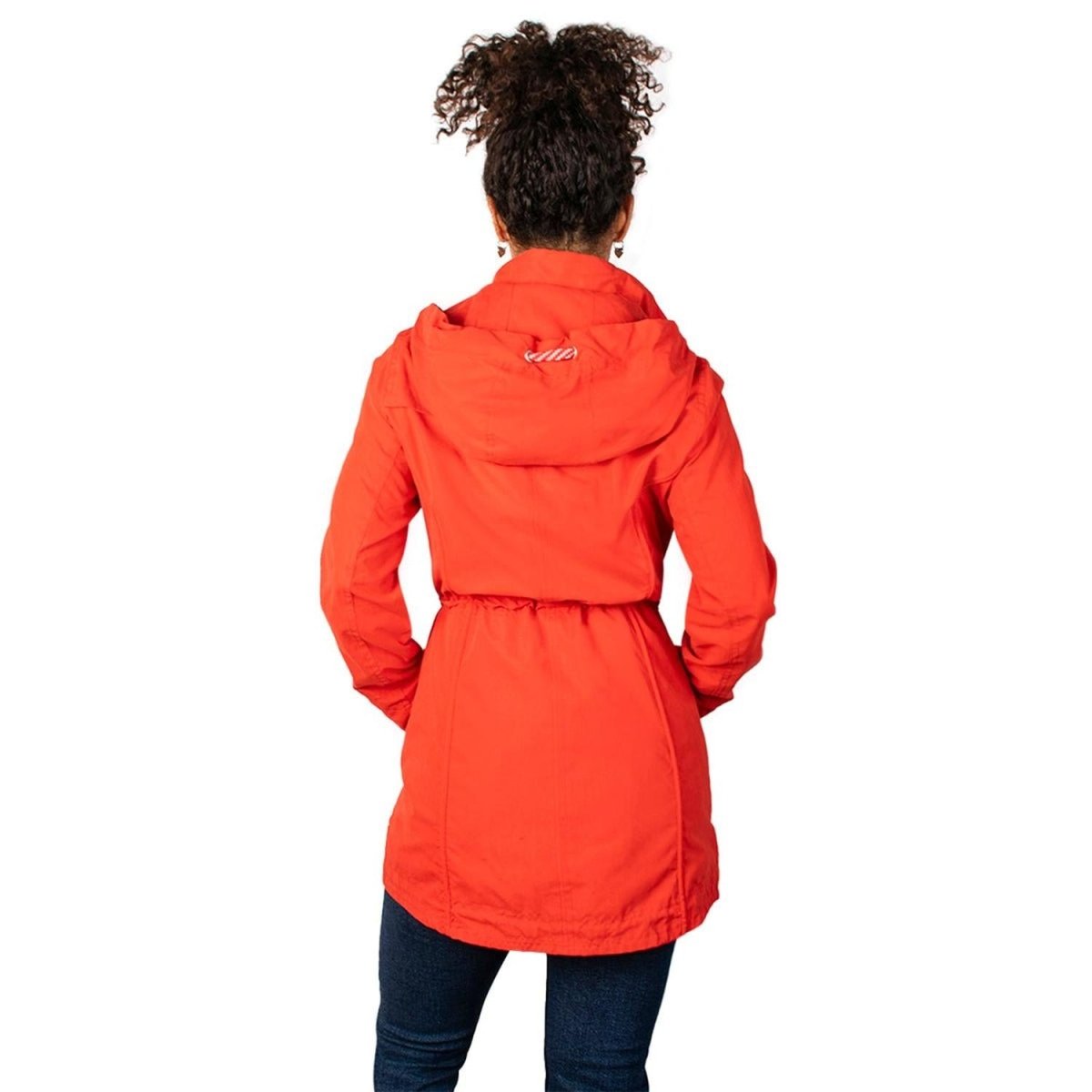 Chamarra Rompevientos Con Jaretas Mujer - Greenlander